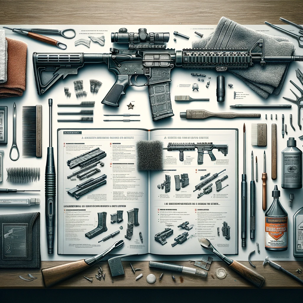 Disassembling an AR-15 for Cleaning