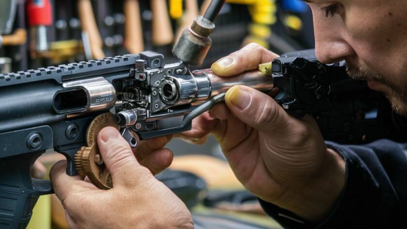 AR15 bolt cleaning