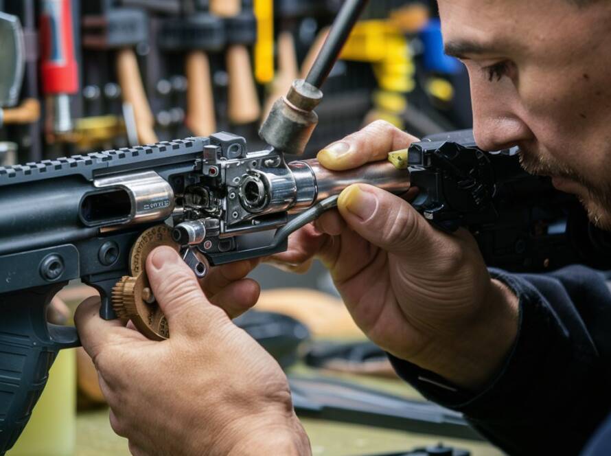 AR15 bolt cleaning